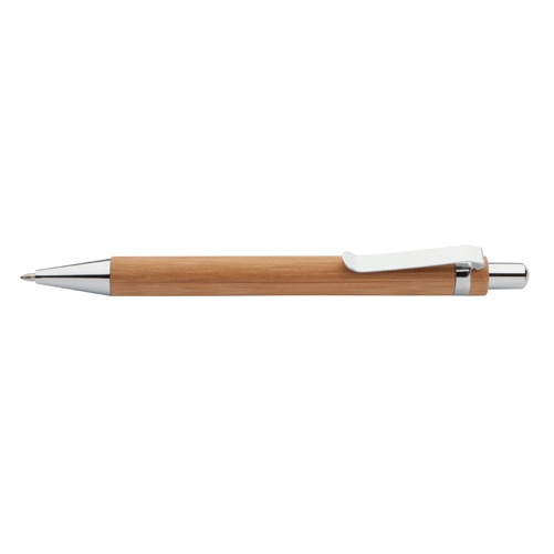 Logotrade business gift image of: Bashania bamboo ballpoint pen