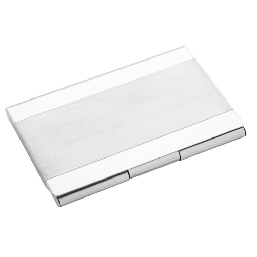 Logotrade advertising product image of: Business card holder, silver