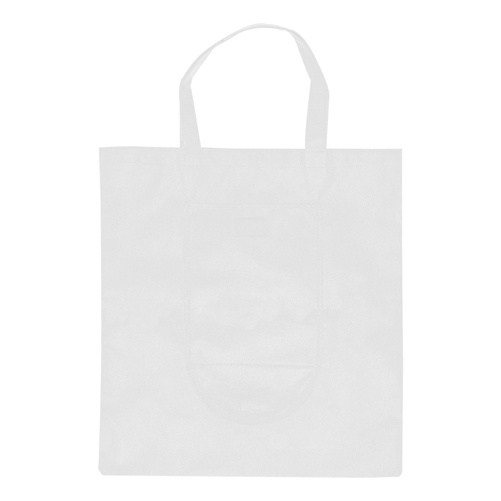 Logotrade business gift image of: Foldable shopping bag,white