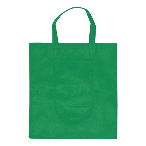 Logo trade advertising product photo of: Foldable shopping bag, green