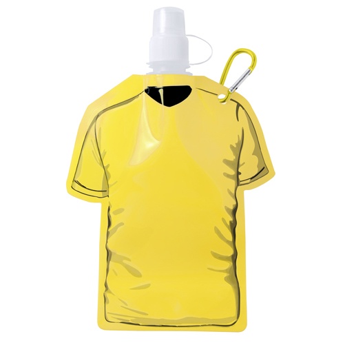 Logo trade promotional giveaways image of: sport bottle AP781214-02 yellow