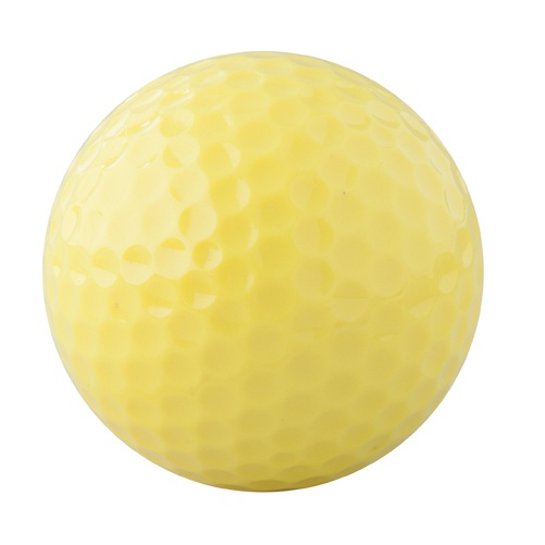 Logo trade advertising products image of: golf ball AP741337-02 yellow