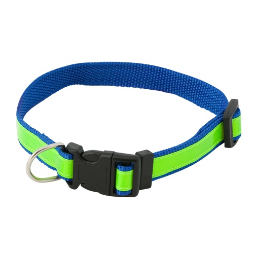 Logo trade promotional items picture of: visibility dog's collar AP731482-06 blue