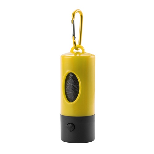 Logotrade corporate gift picture of: dog waste bag dispenser, yellow