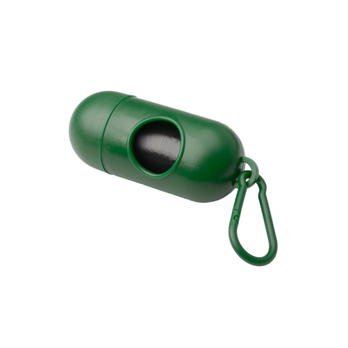 Logotrade promotional products photo of: dog waste bag dispenser AP791531-07 dark green