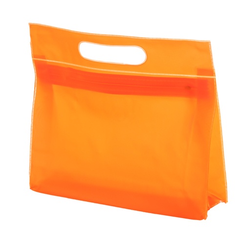 Logo trade promotional giveaway photo of: cosmetic bag AP791100-03 orange