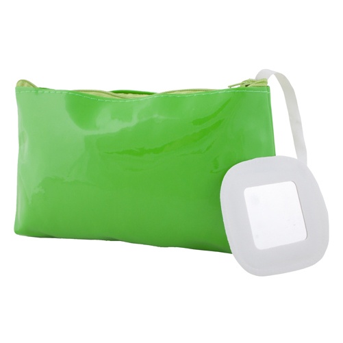 Logo trade advertising products image of: cosmetic bag AP791458-07 green