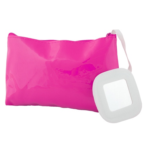 Logotrade promotional item image of: cosmetic bag AP791458-25 pink