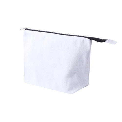 Logo trade promotional gifts image of: cosmetic bag AP781231-01 valge