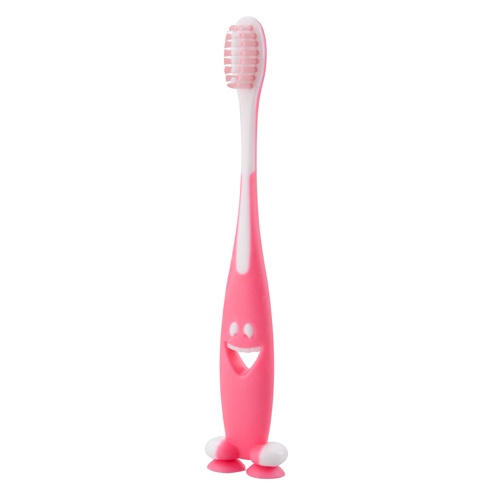 Logo trade promotional products image of: Toothbrush, pink