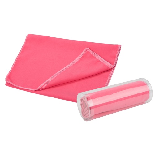 Logo trade promotional giveaways image of: towel AP791441-25 pink