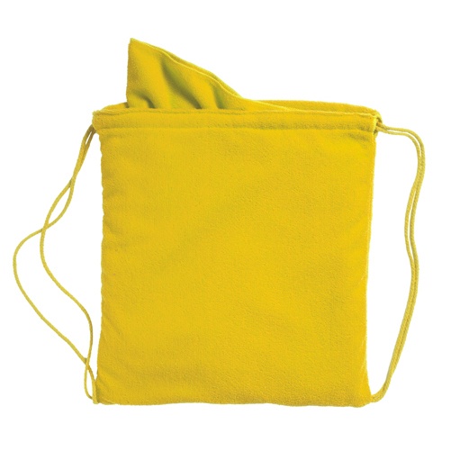 Logo trade business gift photo of: towel bag AP741546-02 yellow