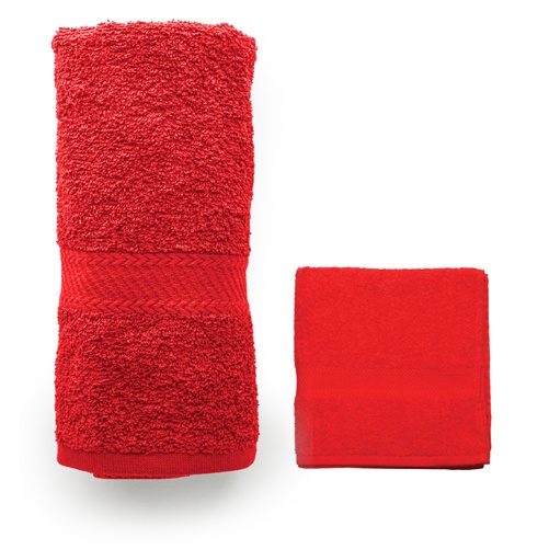 Logotrade business gift image of: towel AP810102-05 red