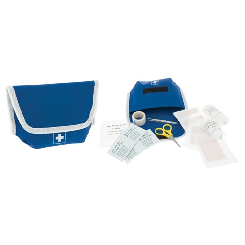 Logotrade promotional giveaways photo of: first aid kit AP761360-06A blue