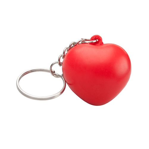 Logo trade promotional giveaway photo of: antistress ball with keyring AP791515