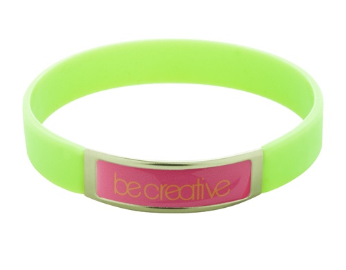 Logotrade promotional gift picture of: Wristband AP809393-07, light green