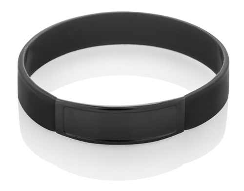 Logotrade promotional item picture of: Wristband AP809393-10, black