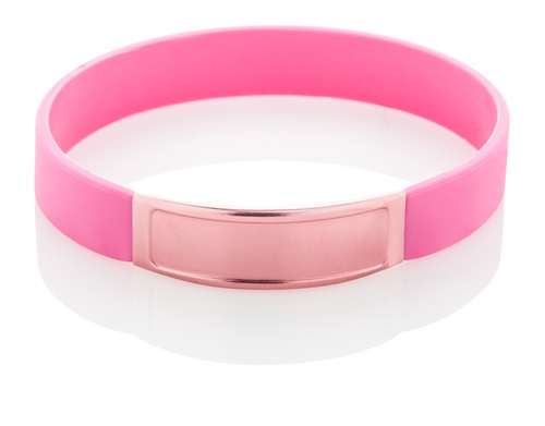 Logotrade promotional gift image of: Wristband AP809393-25, pink