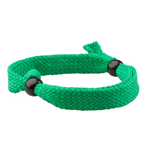 Logotrade business gift image of: Textile bracelet, green