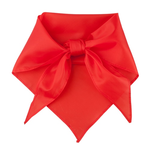 Logo trade promotional gifts image of: Triangle scarf, red