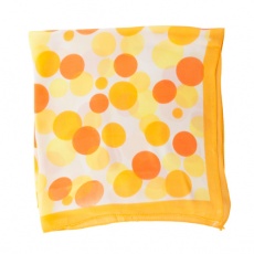 Ladies scarf, yellow