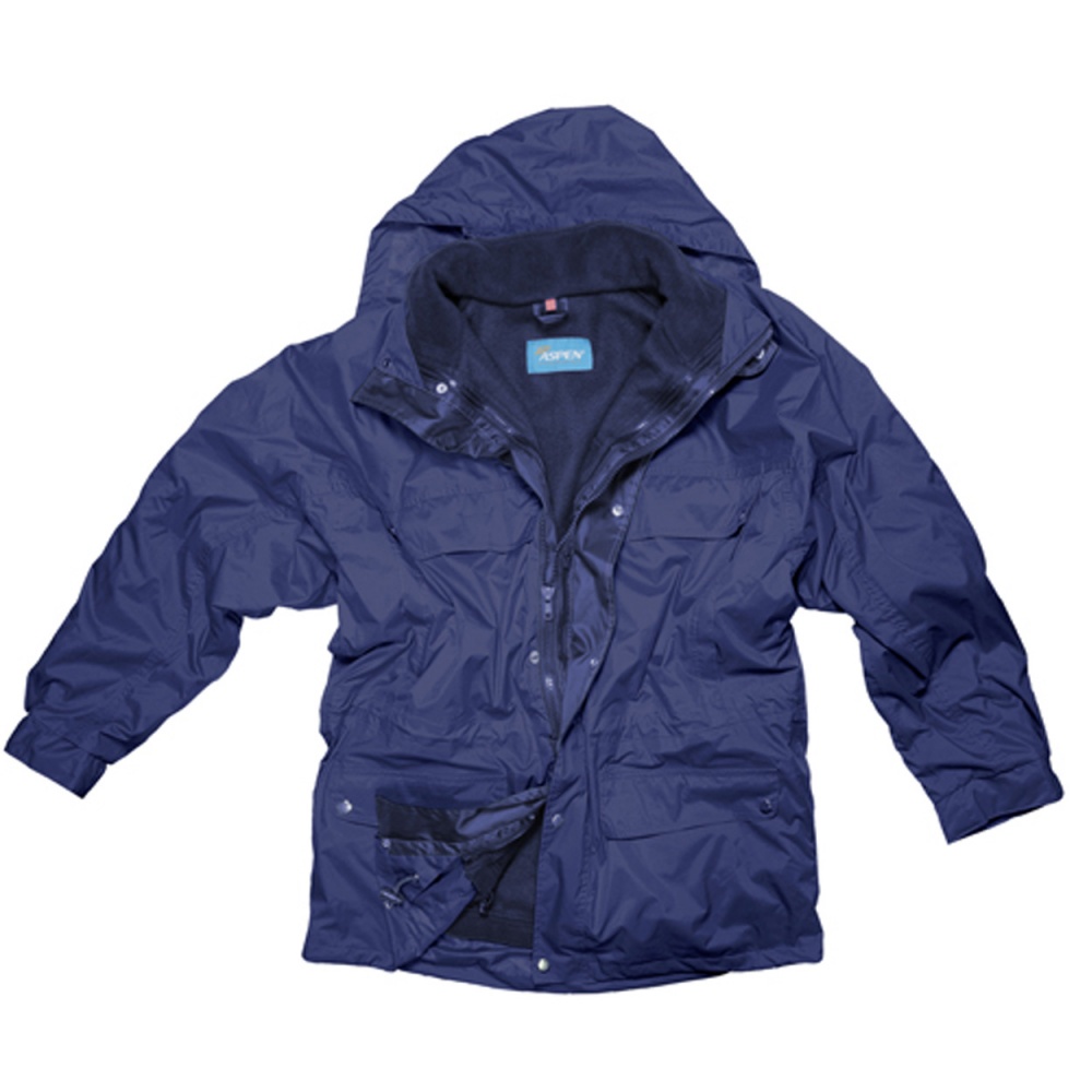 Logo trade promotional items picture of: 3:1 jacket, blue