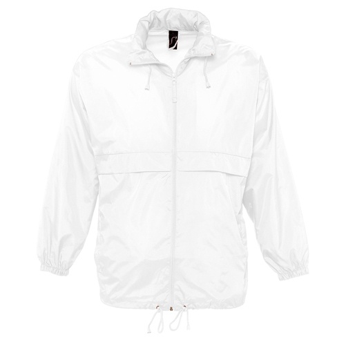 Logo trade corporate gifts image of: unisex jacket, white