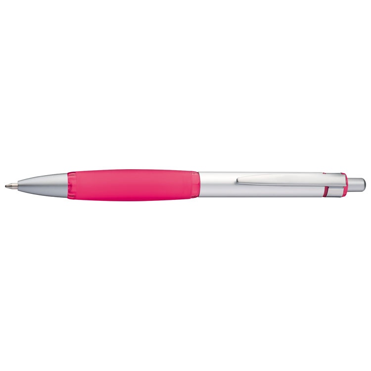 Logo trade promotional gifts picture of: Metal ball pen ANKARA, pink