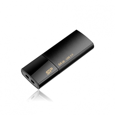 Logotrade promotional gift picture of: Pendrive Silicon Power 3.0 Blaze B05, black