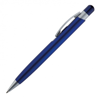 Logo trade promotional giveaways picture of: Ball pen 'erding' blue, Blue