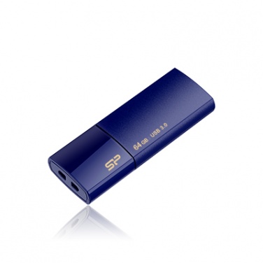 Logotrade advertising product picture of: Pendrive Silicon Power 3.0 Blaze B05, blue