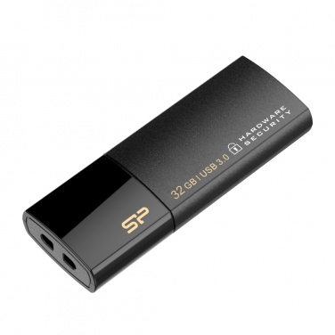 Logotrade advertising product image of: Pendrive Silicon Power Secure G50 16GB, black