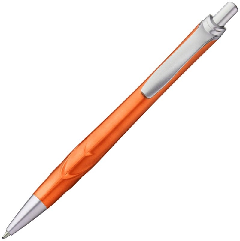 Logotrade advertising products photo of: Plastic ball pen 'ans', orange