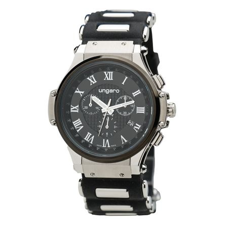 Logo trade promotional products image of: Chronograph Angelo chrono, black