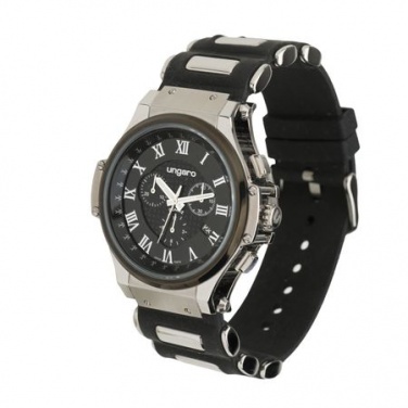 Logo trade advertising product photo of: Chronograph Angelo chrono, black