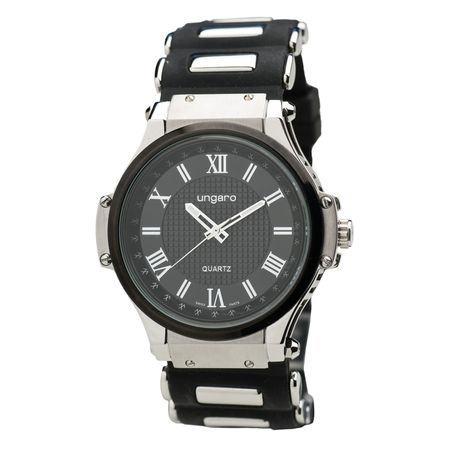 Logo trade promotional giveaway photo of: Watch Angelo classic, black