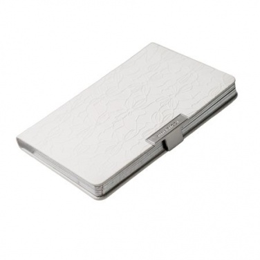 Logo trade promotional products picture of: Note pad A6 Névé, white