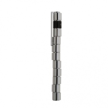 Logo trade promotional merchandise picture of: Fountain pen Excentric, grey