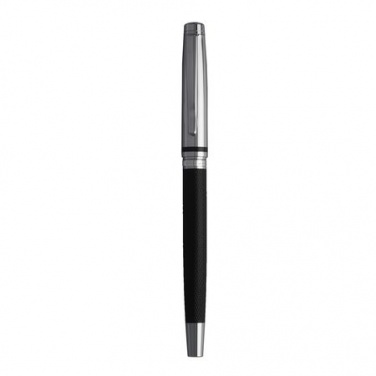 Logo trade promotional merchandise image of: Rollerball pen Treillis, grey