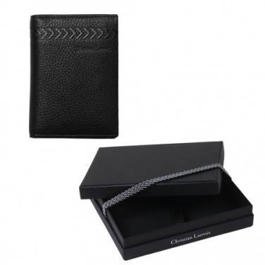 Logotrade promotional gift picture of: Card holder Galon, black