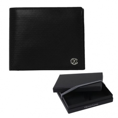 Logotrade advertising products photo of: Money wallet Rhombe, black