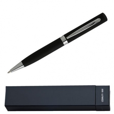 Logo trade business gift photo of: Ballpoint pen Soft, black