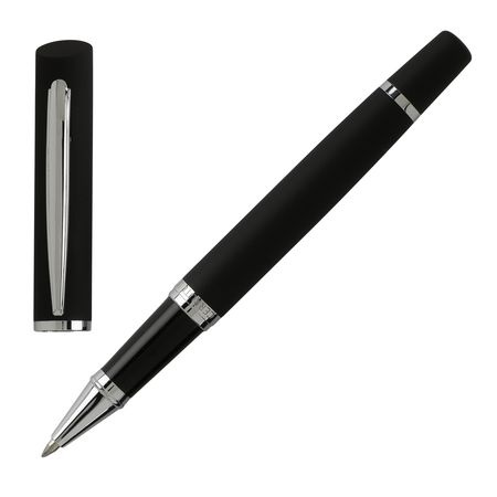 Logotrade promotional merchandise image of: Rollerball pen Soft, black