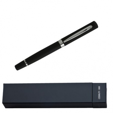 Logo trade promotional giveaway photo of: Rollerball pen Soft, black