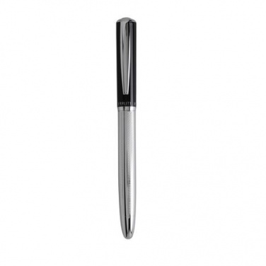 Logotrade advertising product image of: Rollerball pen Lodge, black