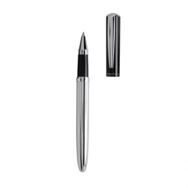 Logo trade promotional items picture of: Rollerball pen Lodge, black