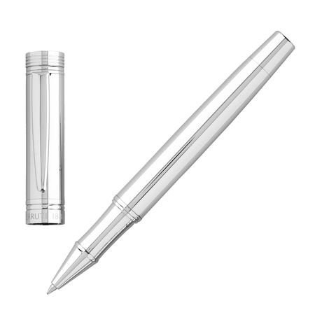 Logo trade promotional gifts picture of: Rollerball pen Zoom Silver