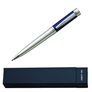 Logotrade promotional product image of: Ballpoint pen Zoom Azur, blue