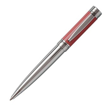 Logotrade corporate gift image of: Ballpoint pen Zoom Red