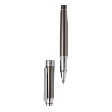 Logo trade promotional gifts picture of: Rollerball pen Heritage gun, grey